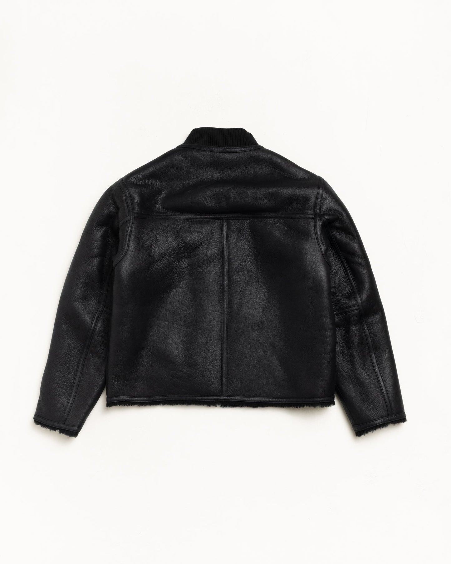 SHEARLING REVERSIBLE BOMBER