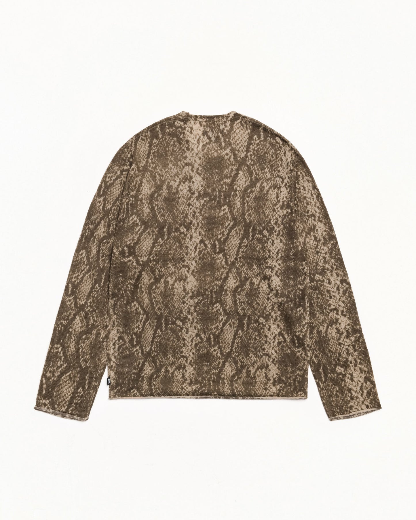 PYTHON FINE WOOL SWEATER
