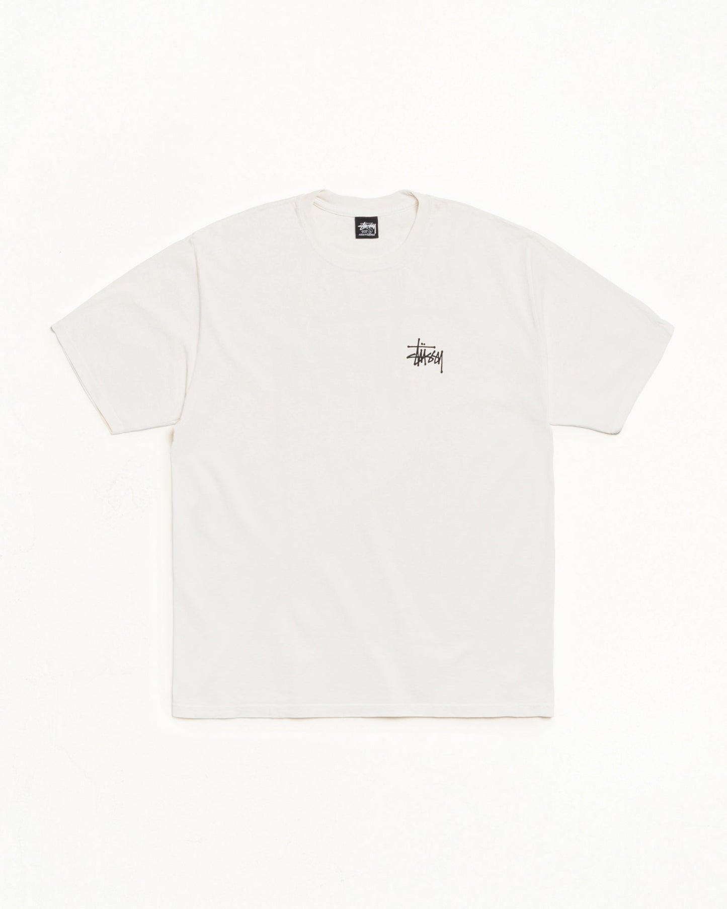 BASIC STÜSSY TEE PIGMENT DYED