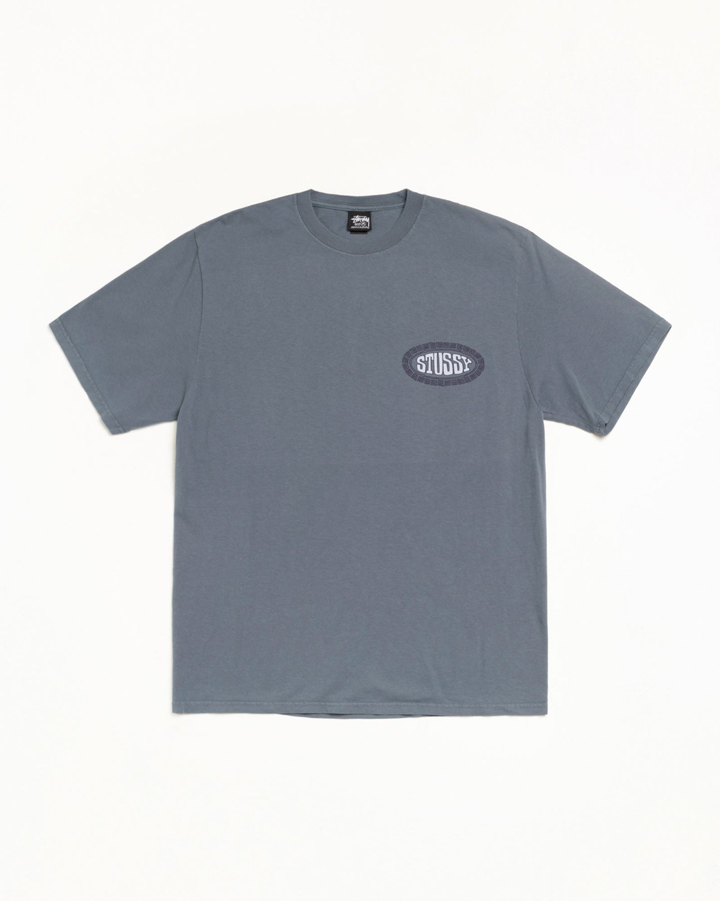 TILE OVAL TEE PIGMENT DYED