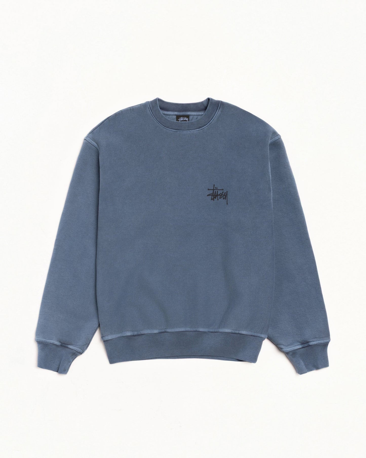 BASIC STÜSSY CREW PIGMENT DYED