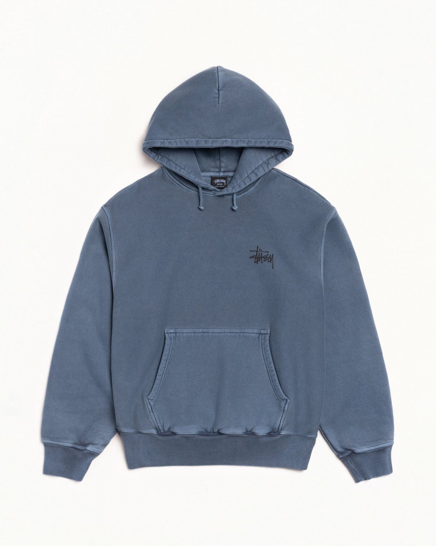 BASIC STÜSSY HOODIE PIGMENT DYED