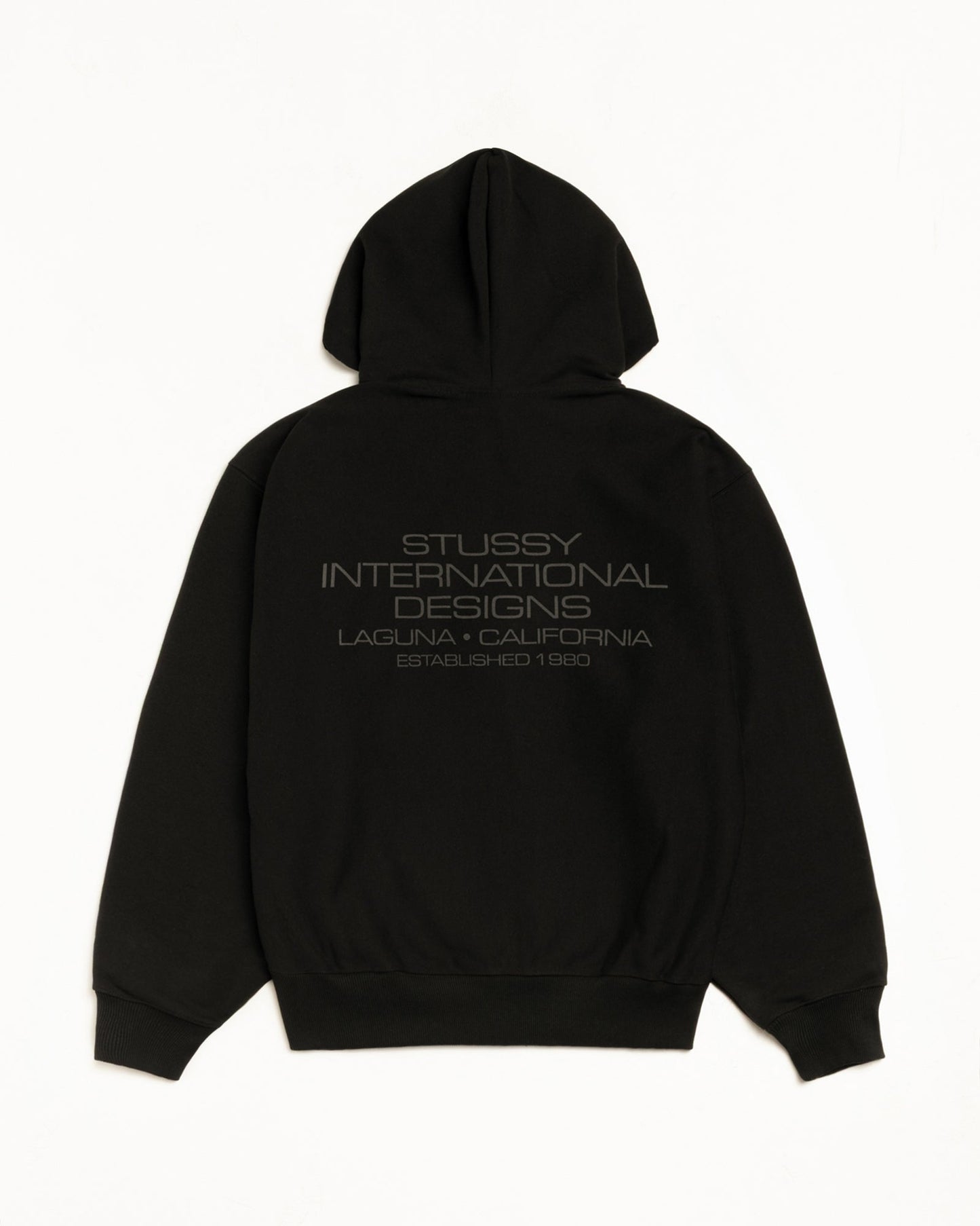 INTERNATIONAL DESIGNS ZIP HOODIE