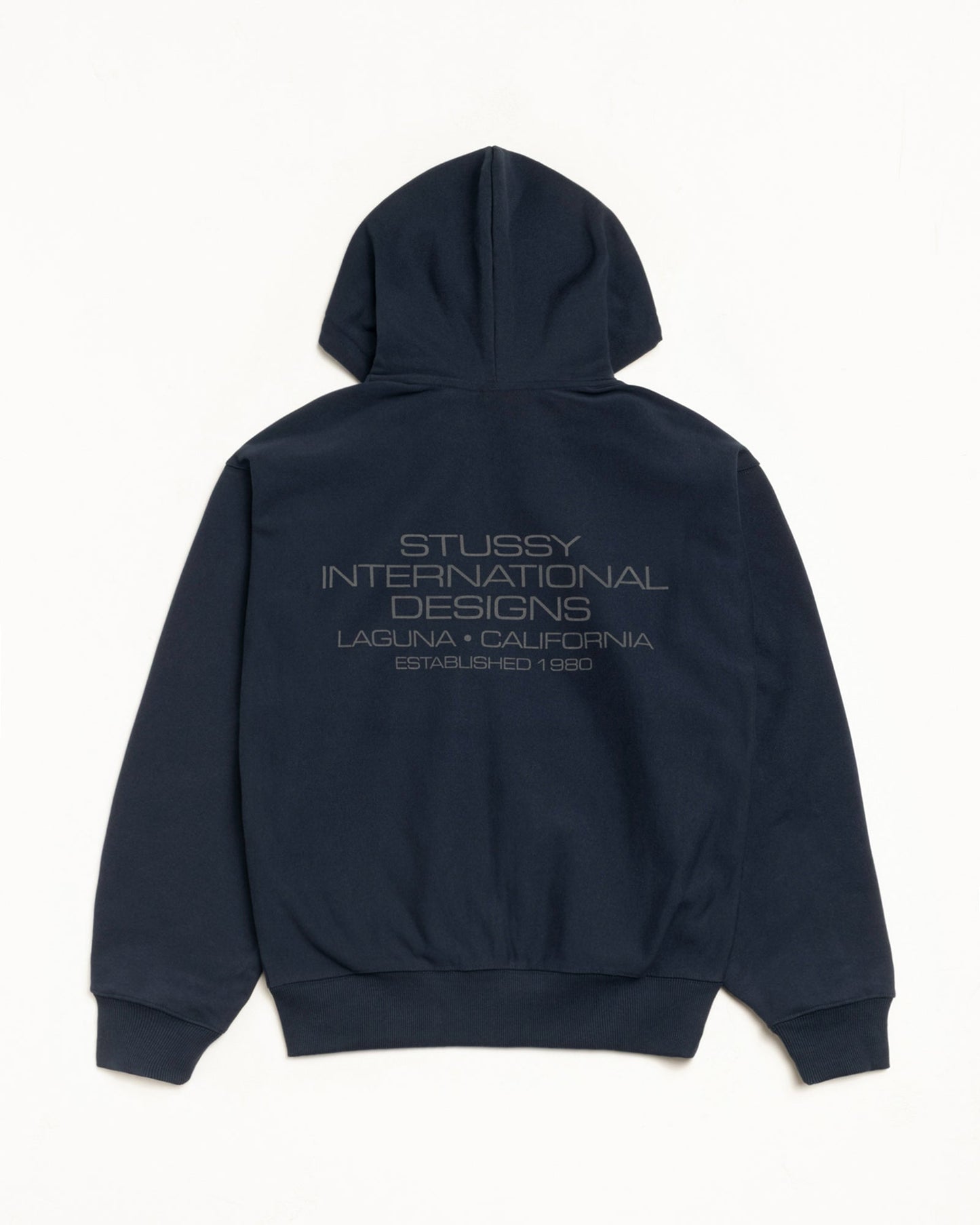 INTERNATIONAL DESIGNS ZIP HOODIE