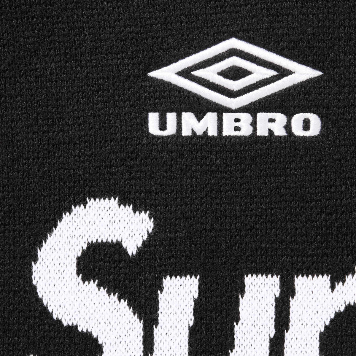 Supreme Umbro Zip Up Sweater Black