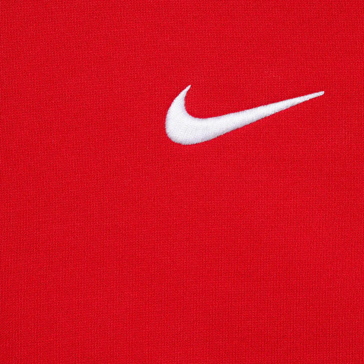 Supreme x Nike Zip Up Hooded Sweatshirt Red