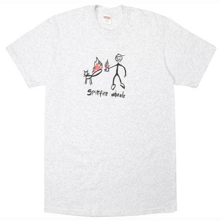 Supreme Spitfire Cat T-Shirt- Ash Grey