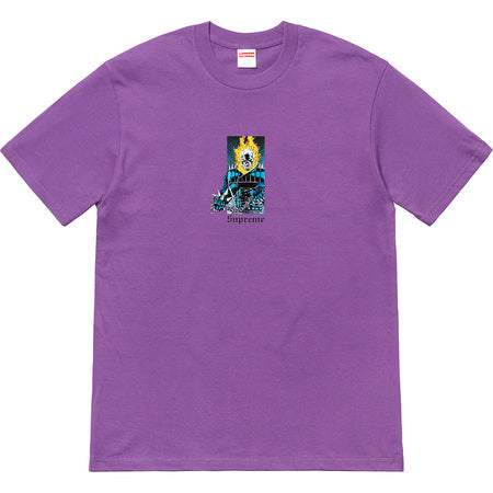 Supreme Ghost Rider Tee- Purple