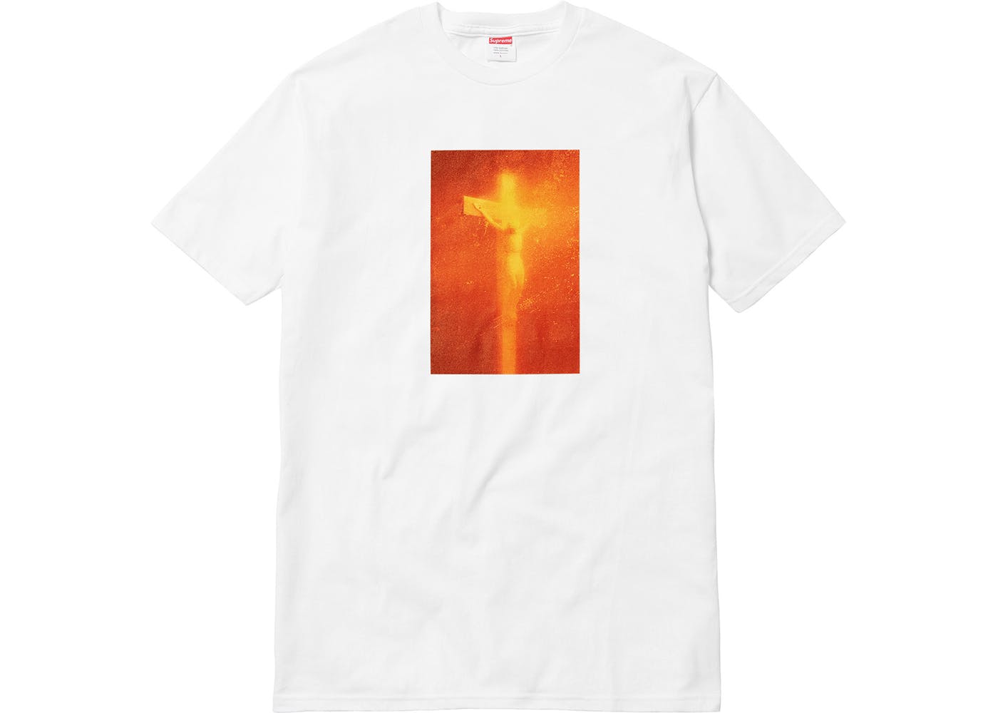 Supreme Piss Christ Tee- White