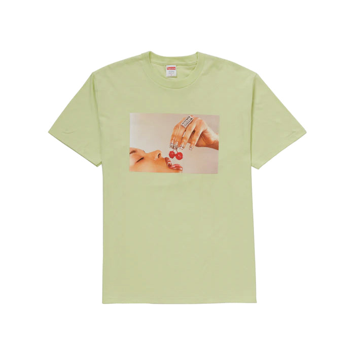 Supreme Cherries Tee- Pale Mint