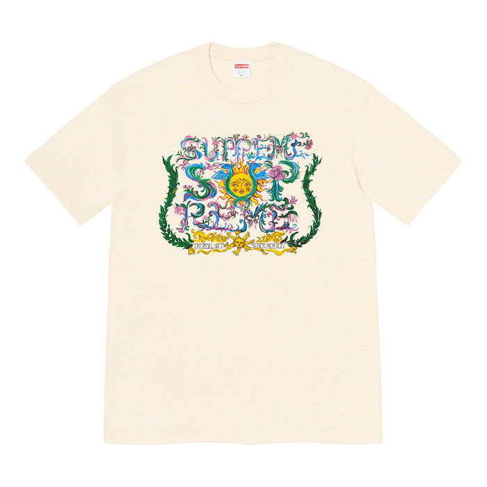 Supreme Crest Tee- Natural