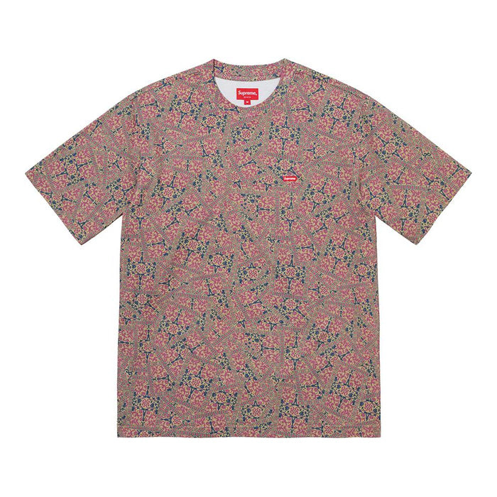 Supreme Small Box Tee (FW21)- Khaki Floral Cards