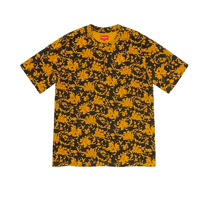 Supreme Small Box Tee (SS20)- Black Floral
