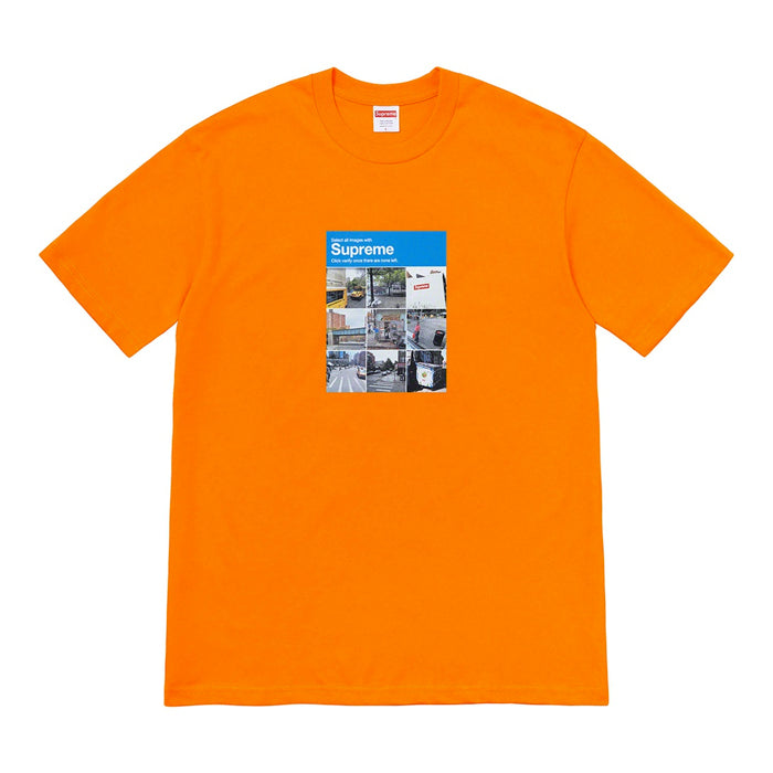 Supreme Verify Tee- Orange