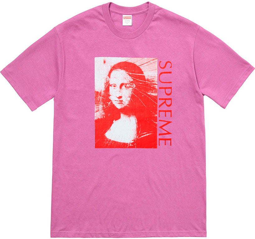 Supreme Mona Lisa Tee- Light Purple