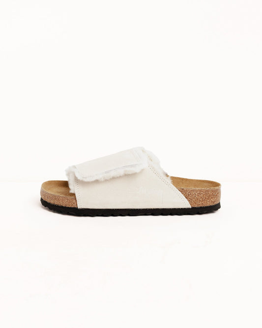 STÜSSY & BIRKENSTOCK SOLANA SHEARLING SLIDE