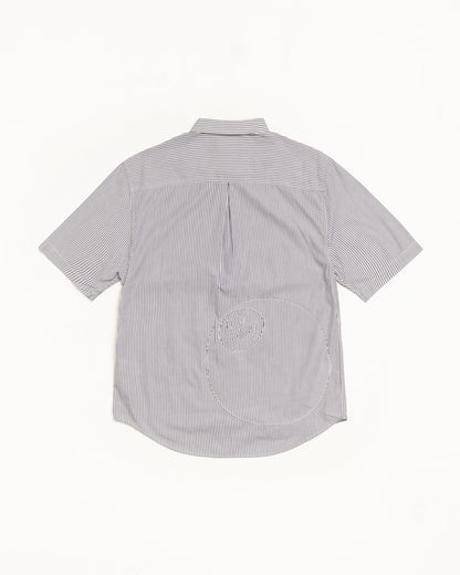 BOXY SS SHIRT 8 BALL STRIPE