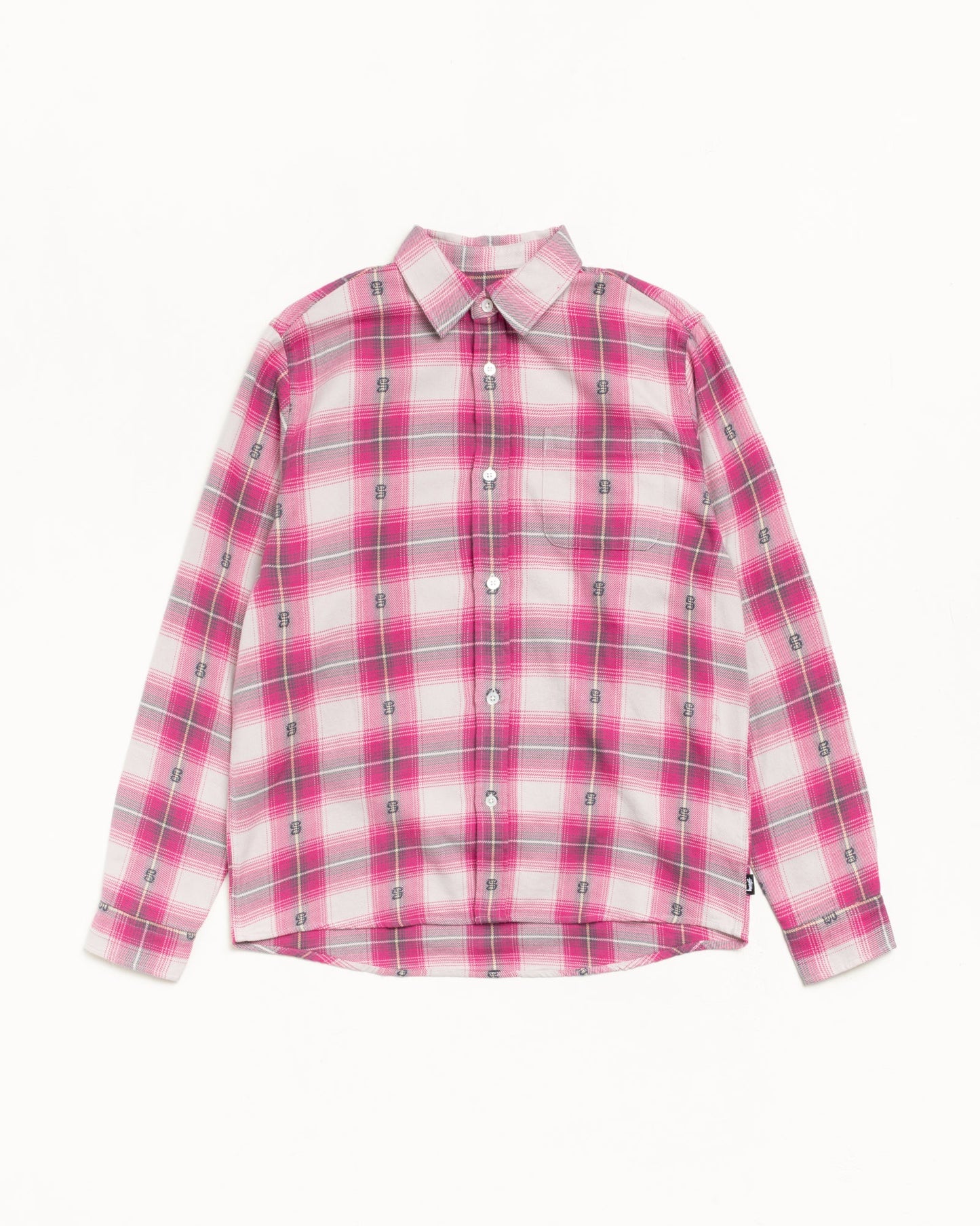MOTIF PLAID SHIRT