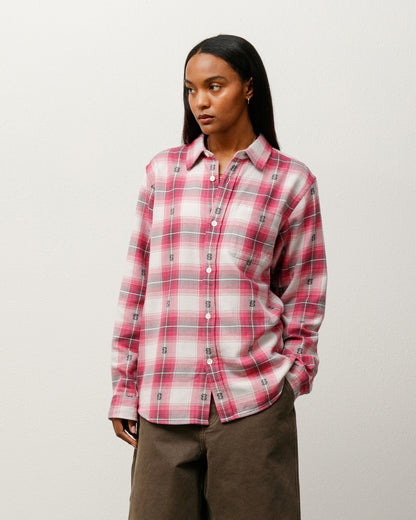 MOTIF PLAID SHIRT