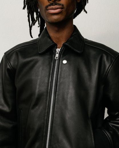 LEATHER FLIGHT JACKET
