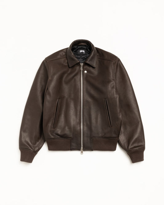 LEATHER FLIGHT JACKET