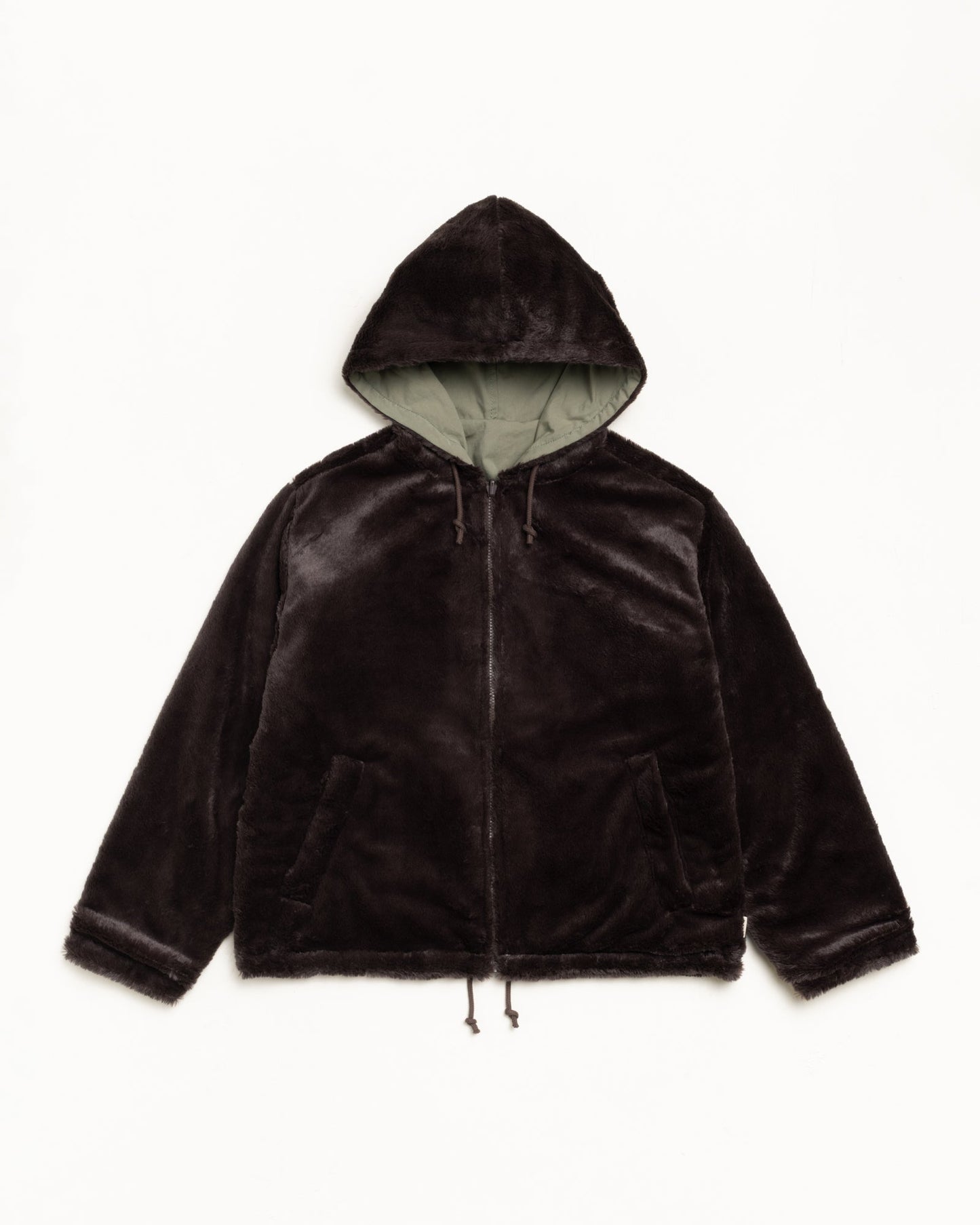 REVERSIBLE HOODED JACKET