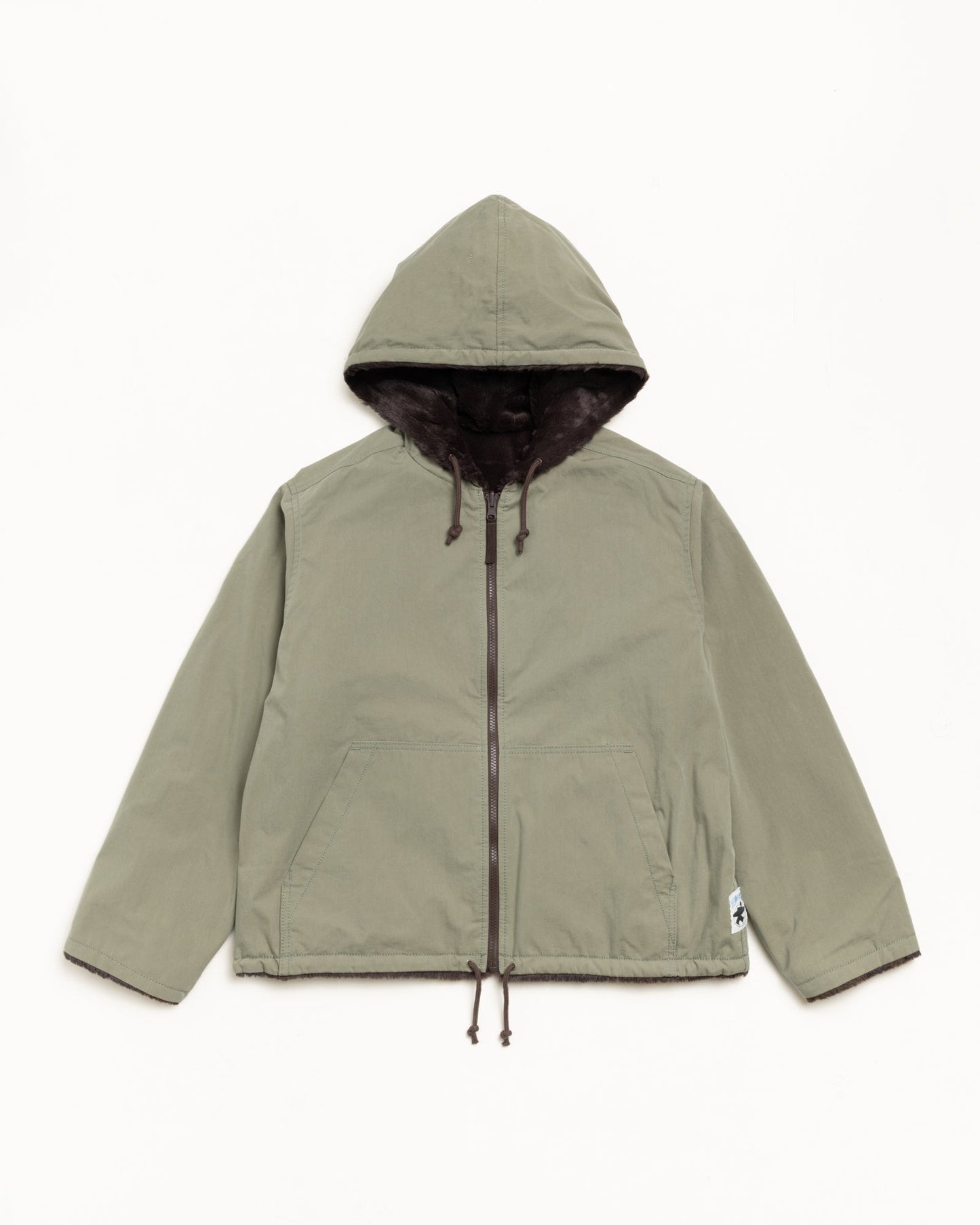 REVERSIBLE HOODED JACKET