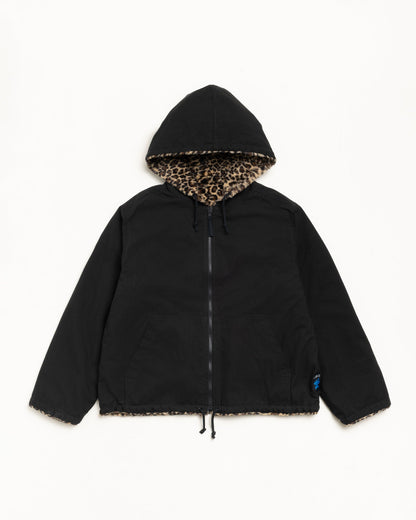 REVERSIBLE HOODED JACKET