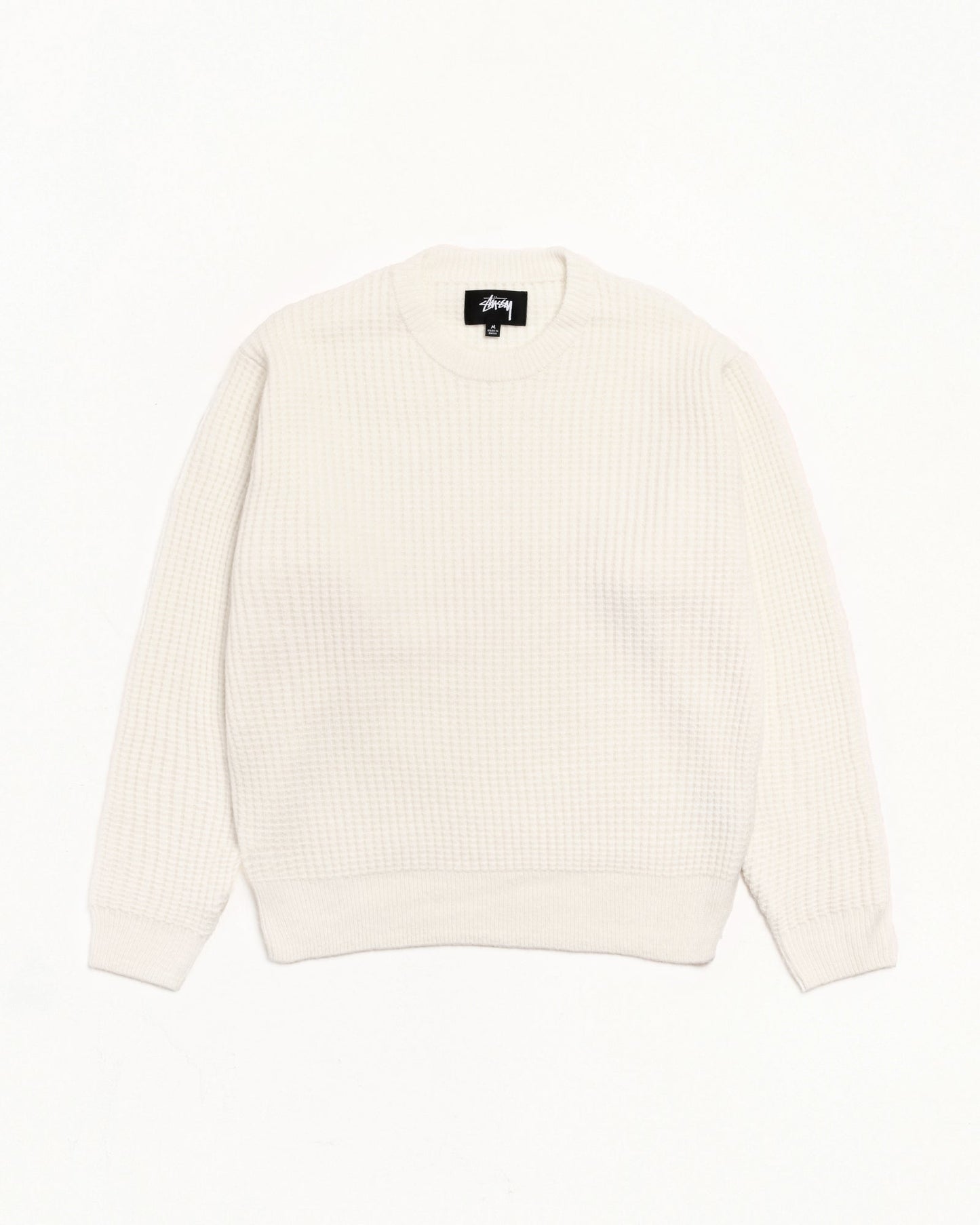 WAFFLE CASHMERE SWEATER