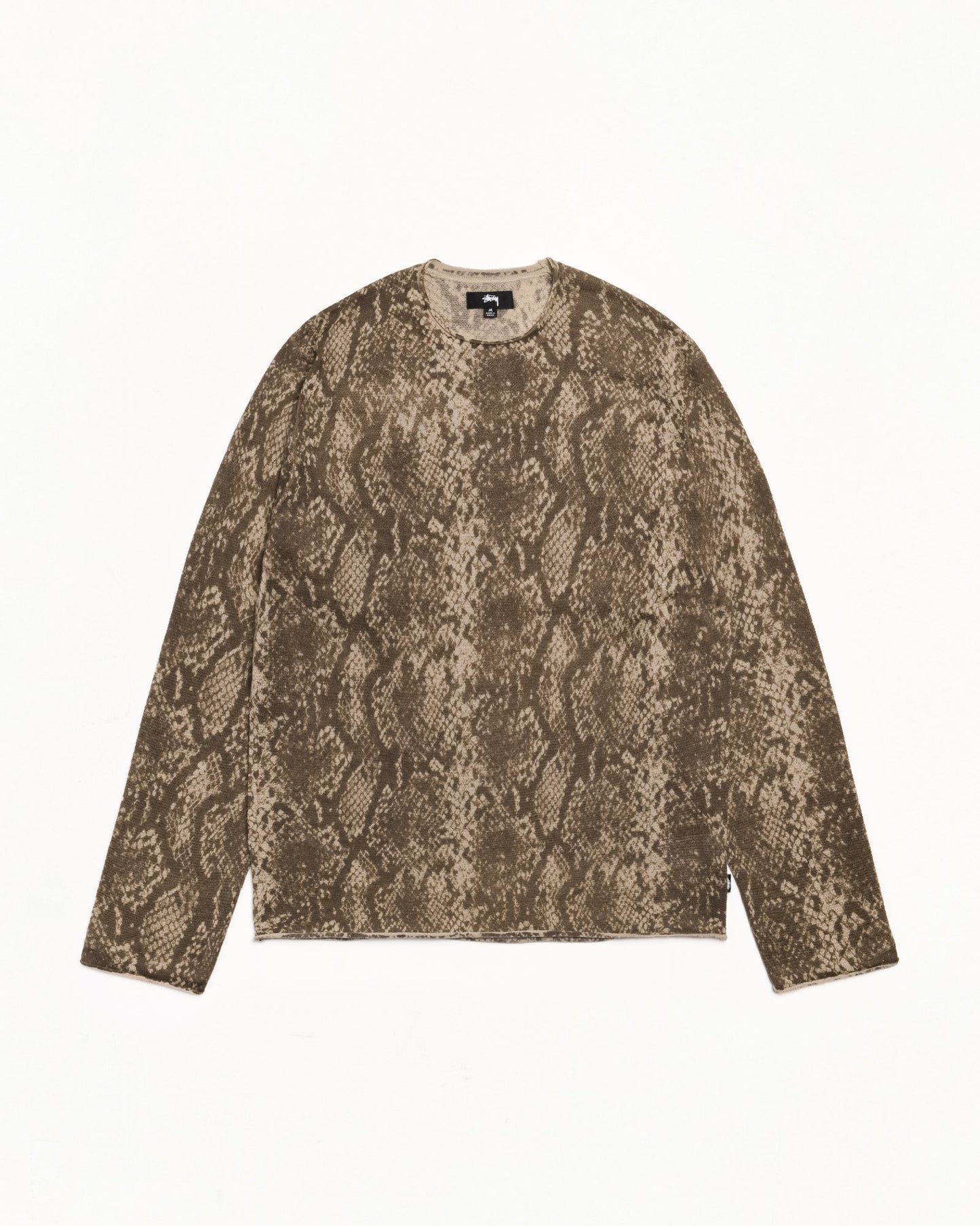 PYTHON FINE WOOL SWEATER