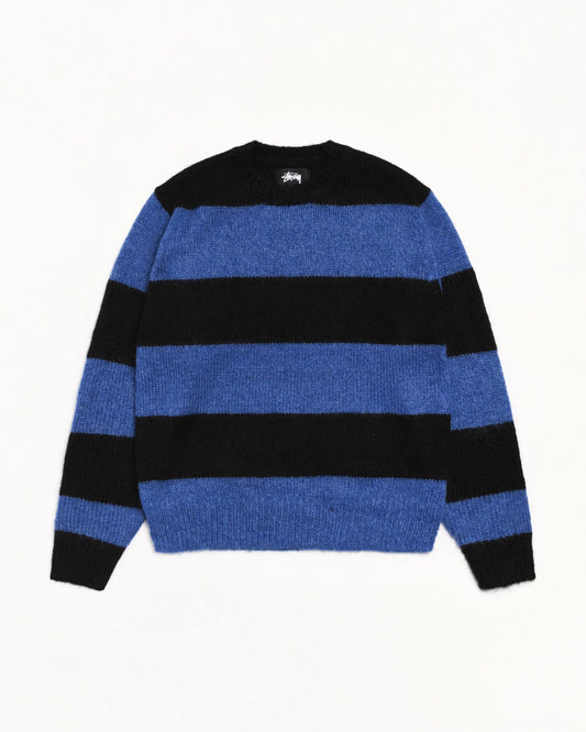 MOHAIR STRIPE SWEATER