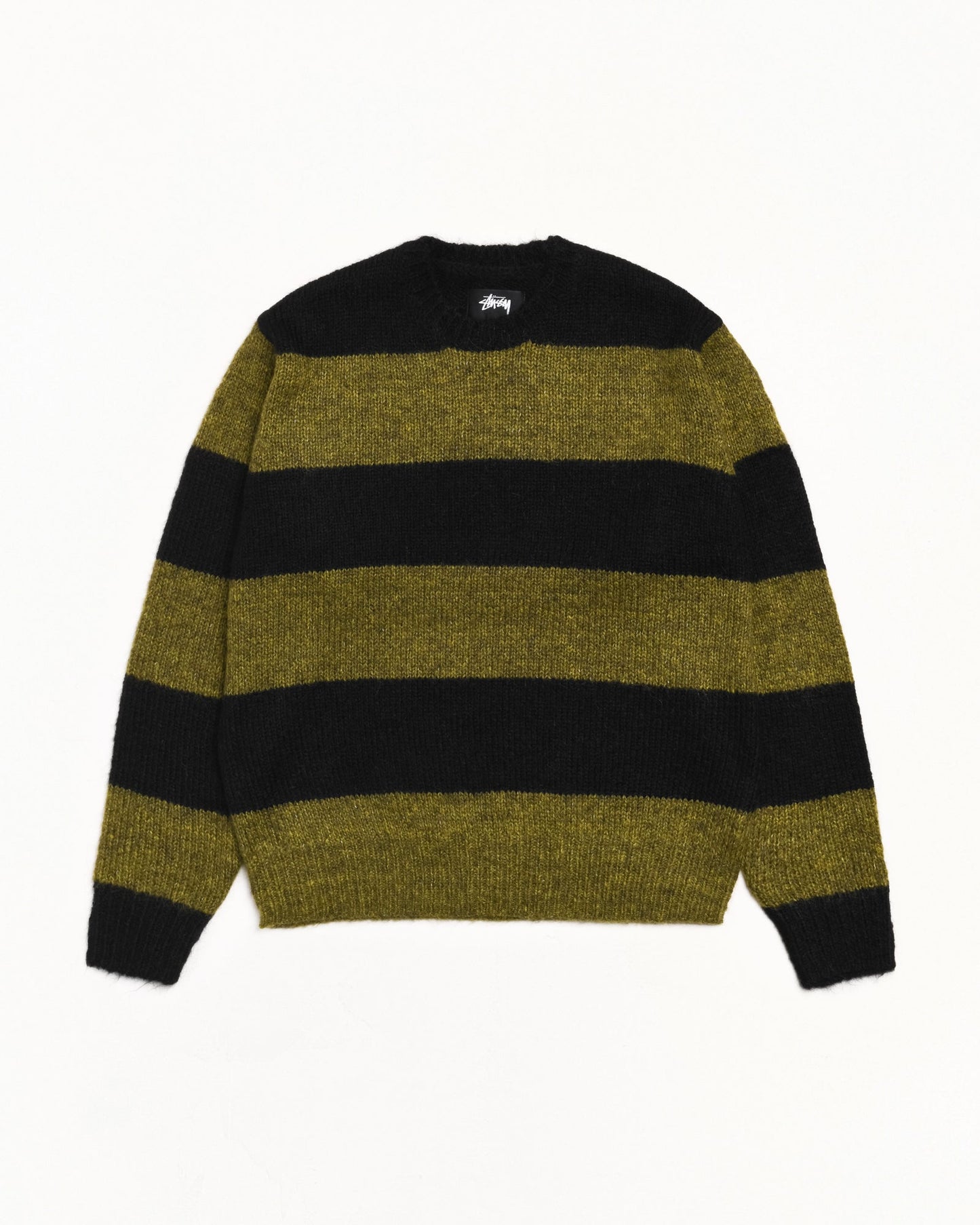MOHAIR STRIPE SWEATER