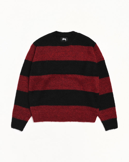 MOHAIR STRIPE SWEATER