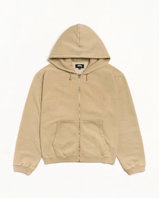 FADED GRAPHIC ZIP HOODIE