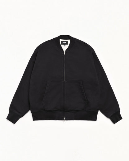 THERMAL LINED FLEECE BOMBER