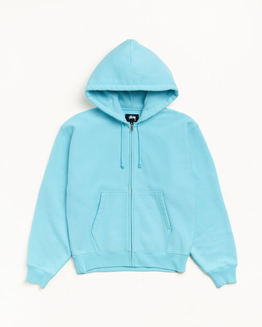 BASIC DIAMOND ZIP HOODIE