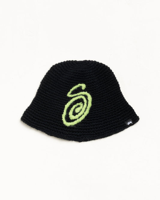 BUCKET HAT SWIRLY S KNIT