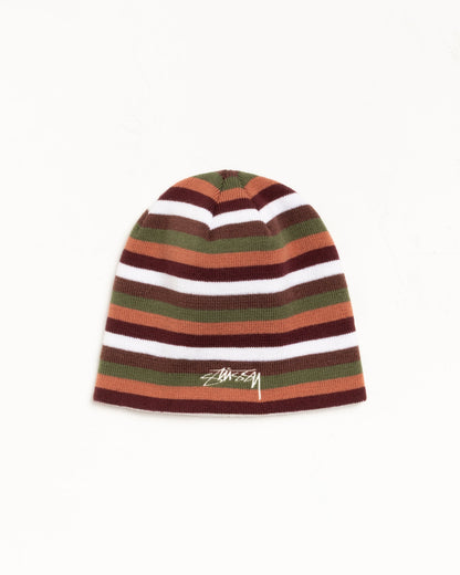 SKULLCAP SMOOTH STOCK STRIPED