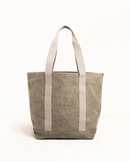 WAXED CANVAS MARKET TOTE