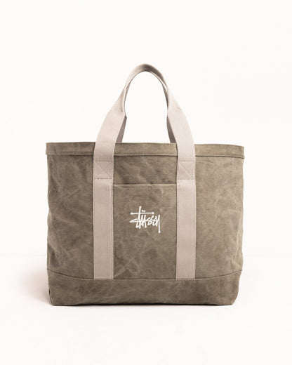 WAXED CANVAS EXTRA LARGE TOTE