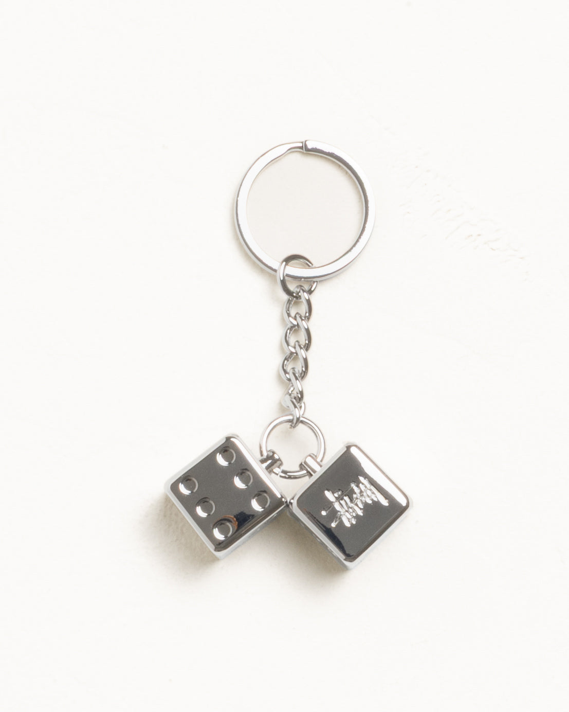 METAL DICE KEYCHAIN
