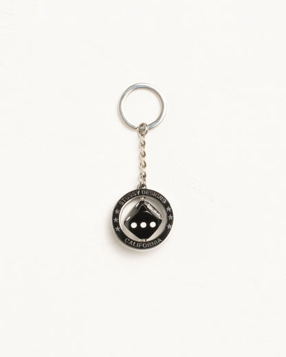 SPINNING DICE KEYCHAIN