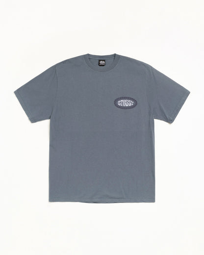 TILE OVAL TEE PIGMENT DYED