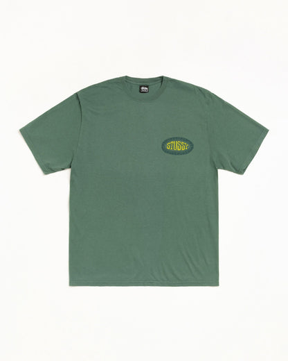 TILE OVAL TEE PIGMENT DYED