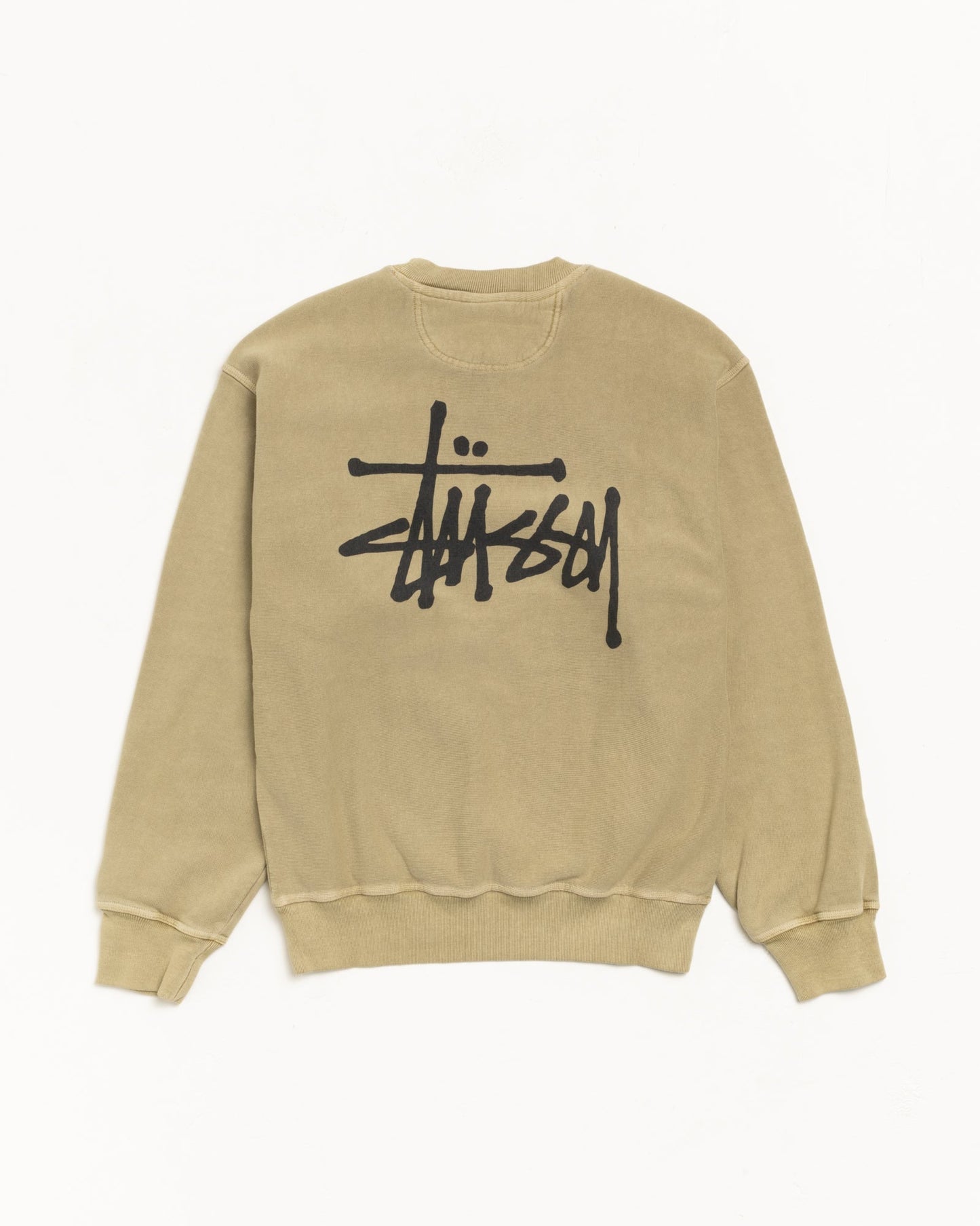 BASIC STÜSSY CREW PIGMENT DYED
