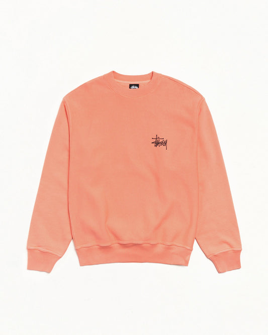 BASIC STÜSSY CREW PIGMENT DYED