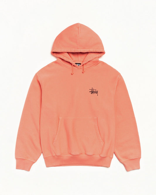 BASIC STÜSSY HOODIE PIGMENT DYED