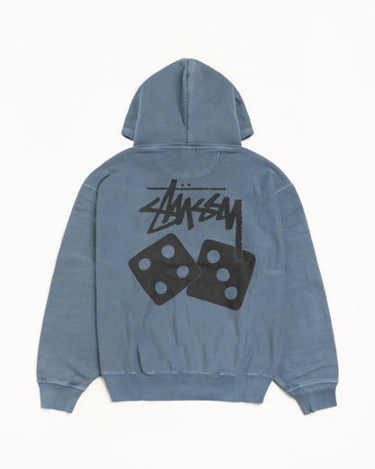 DICE HOODIE PIGMENT DYED