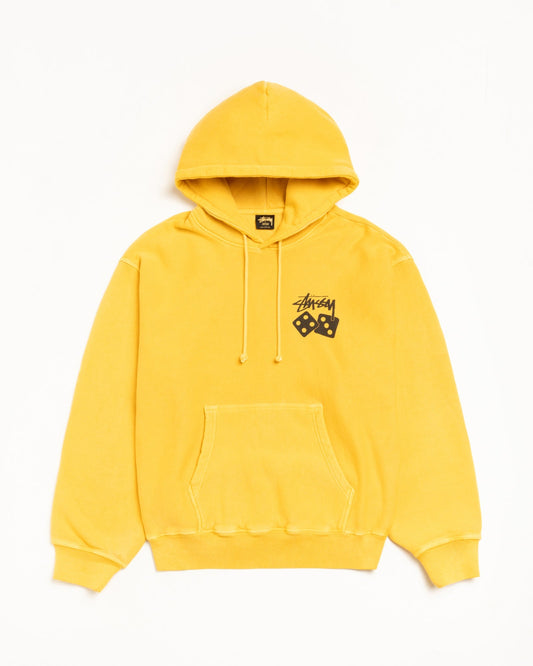 DICE HOODIE PIGMENT DYED