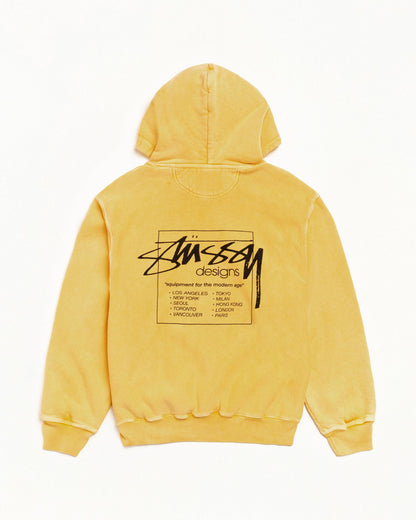 MODERN AGE HOODIE PIGMENT DYED